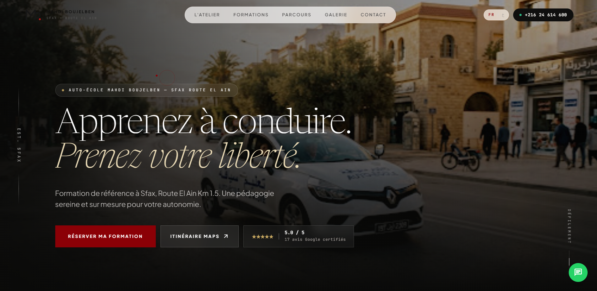 Auto-école hero