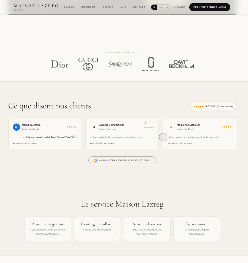 Maison Lazreg reviews